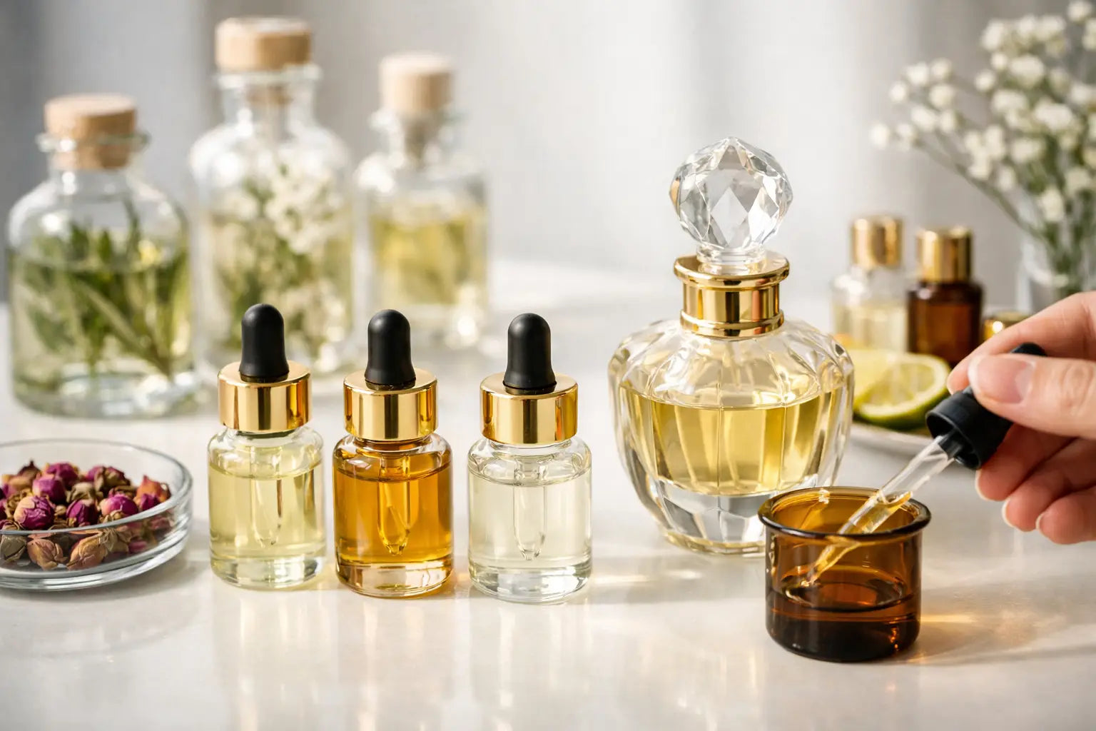 How to Choose Perfume Oils to Make Perfume