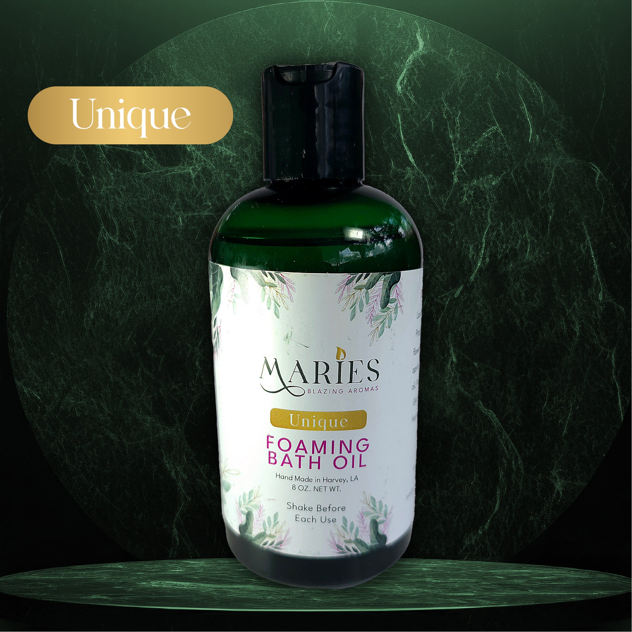 Unique Perfume Foaming Bath Oil