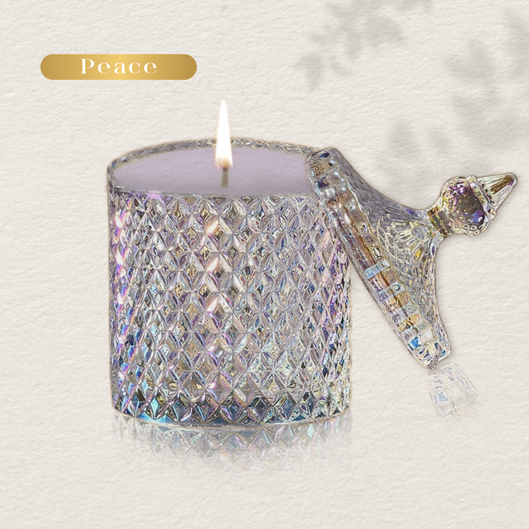 Aromatic Peace Soy Candle Collection for calming fragrances - Maries Blazing Aromas