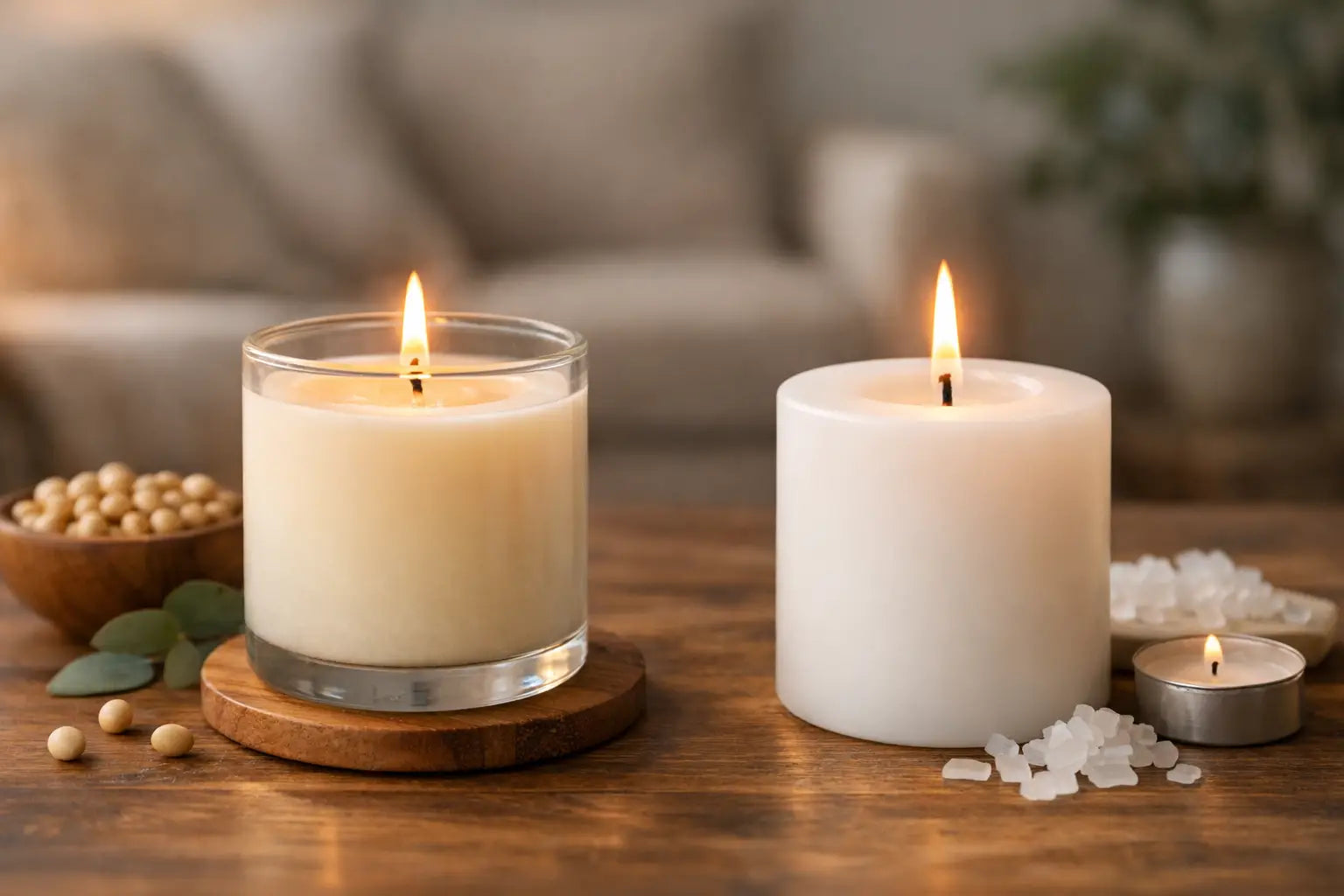 Soy Candles vs Paraffin for a Softer Home Glow
