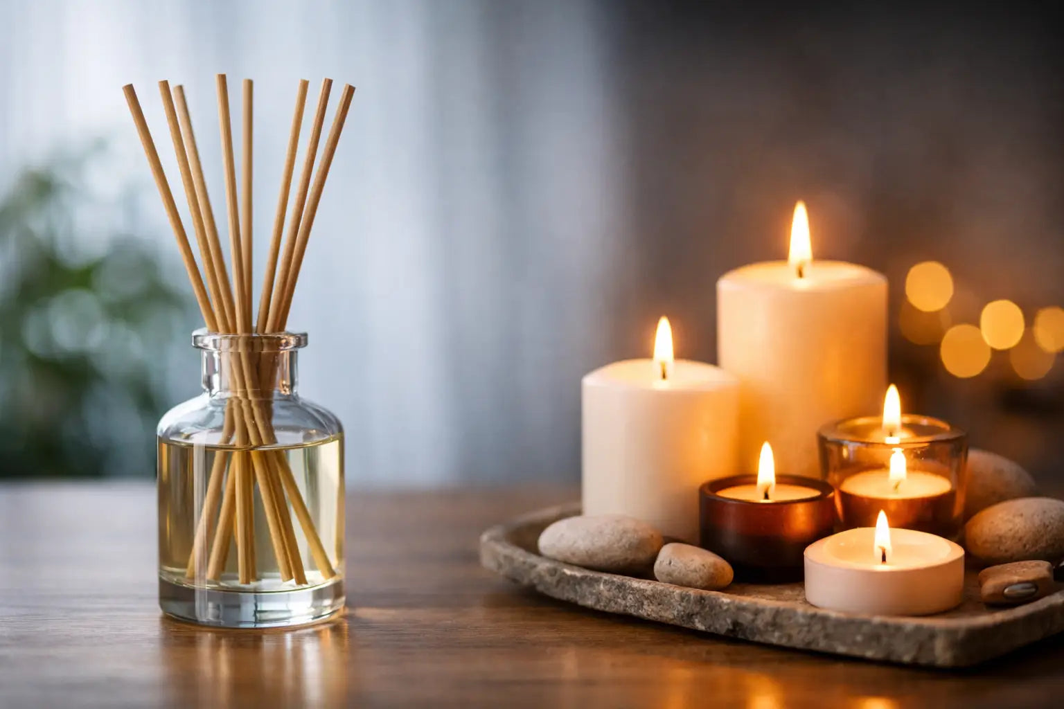 Reed Diffusers vs Candles: Which Sets the Mood?