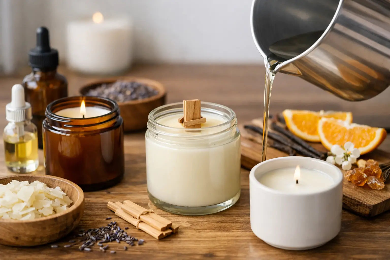How to Make Custom Scented Candles