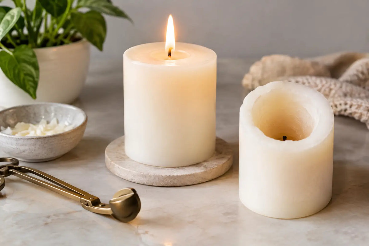 Candle Tunneling Prevention for an Even Burn