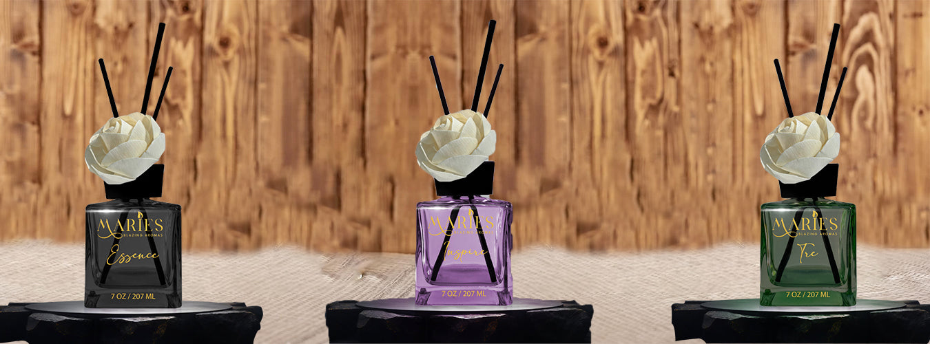 Elevate Your Space with Our New Luxury Reed Diffuser Line