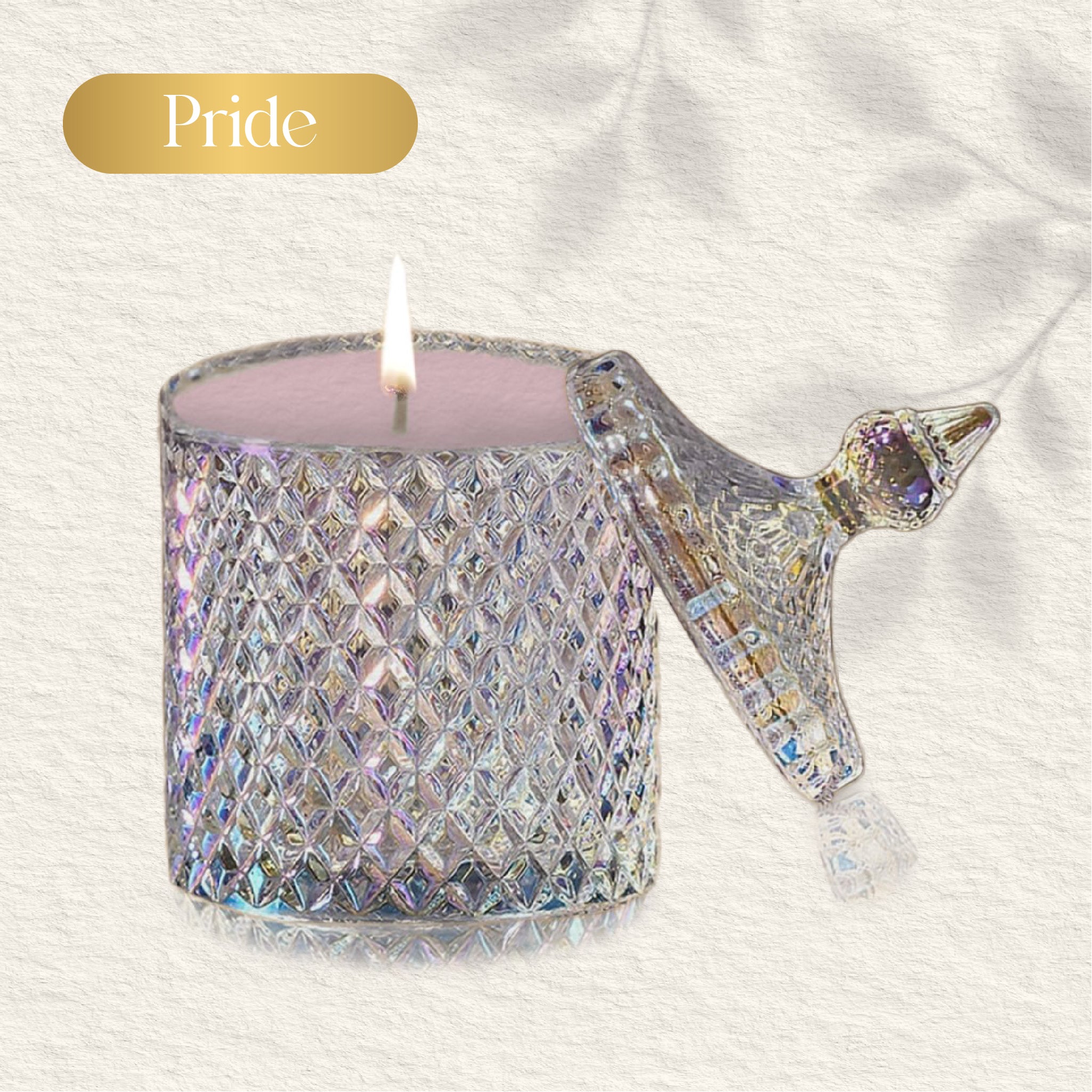 Empower your space with our Pride Scented Candle - Maries Blazing Aroma