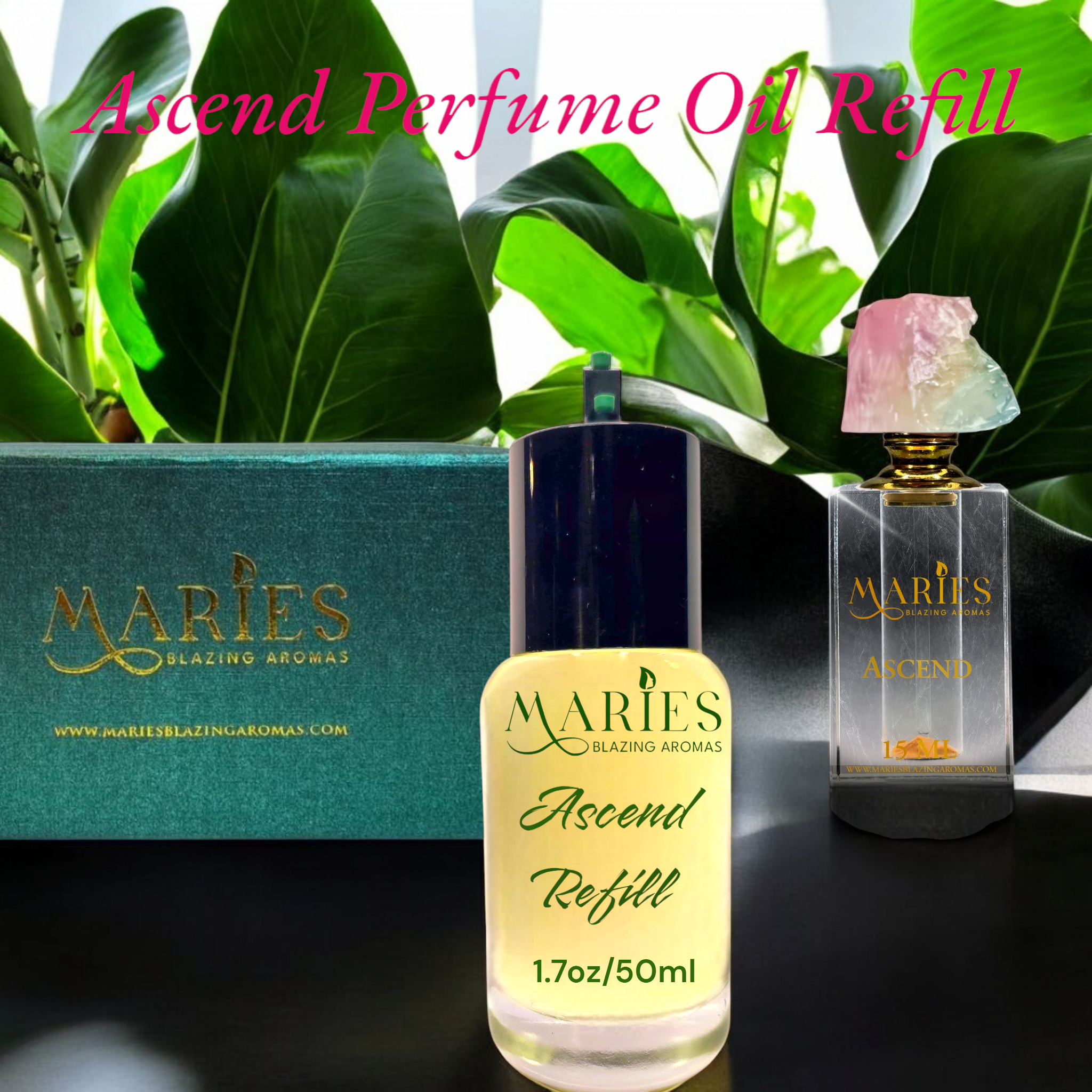 Ascend Perfume Oil Refill | Floral Sandalwood Fragrance Oil | Handmade Louisiana Perfume
