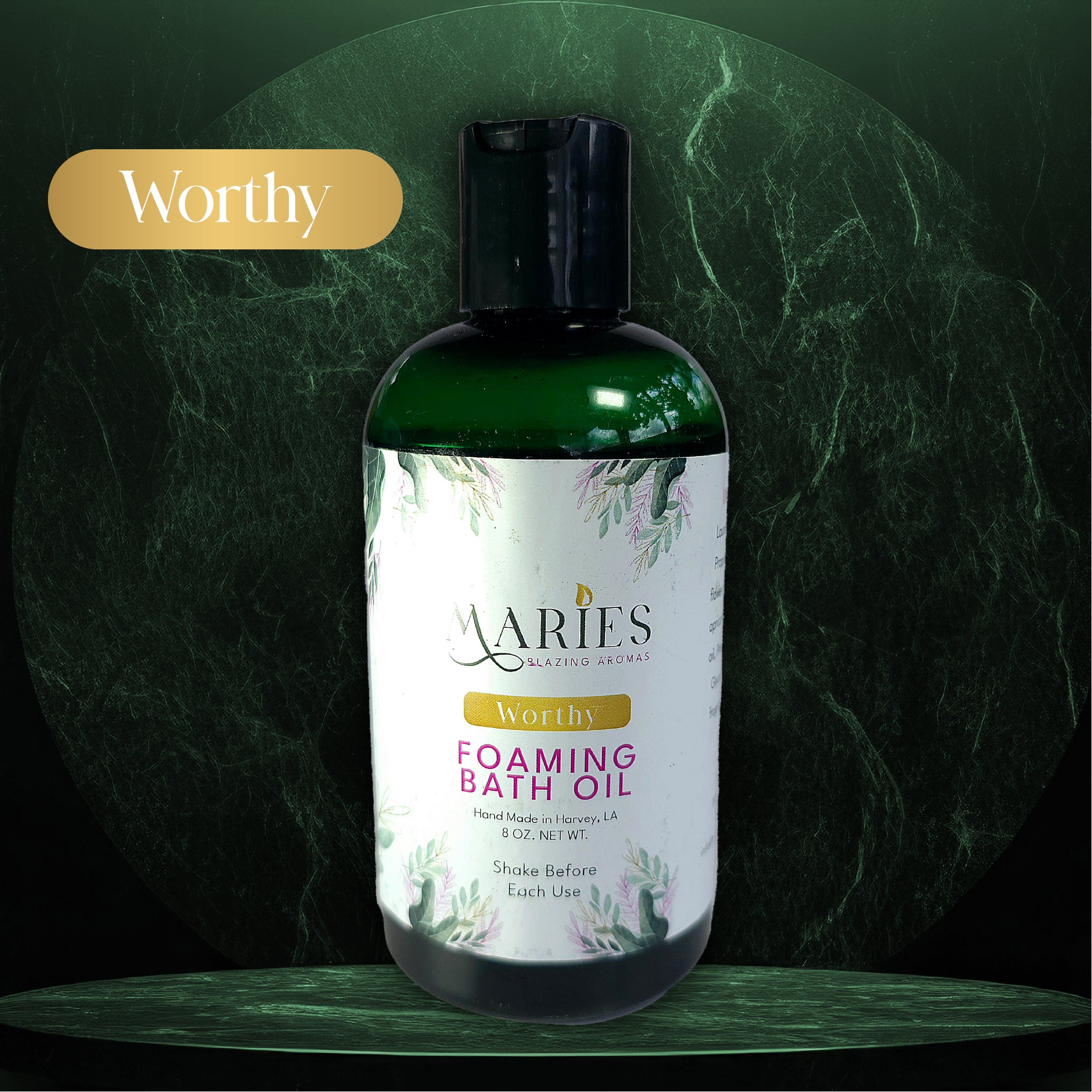 Luxurious Worthy Perfume Foaming Bath Oil - Maries Blazing Aromas