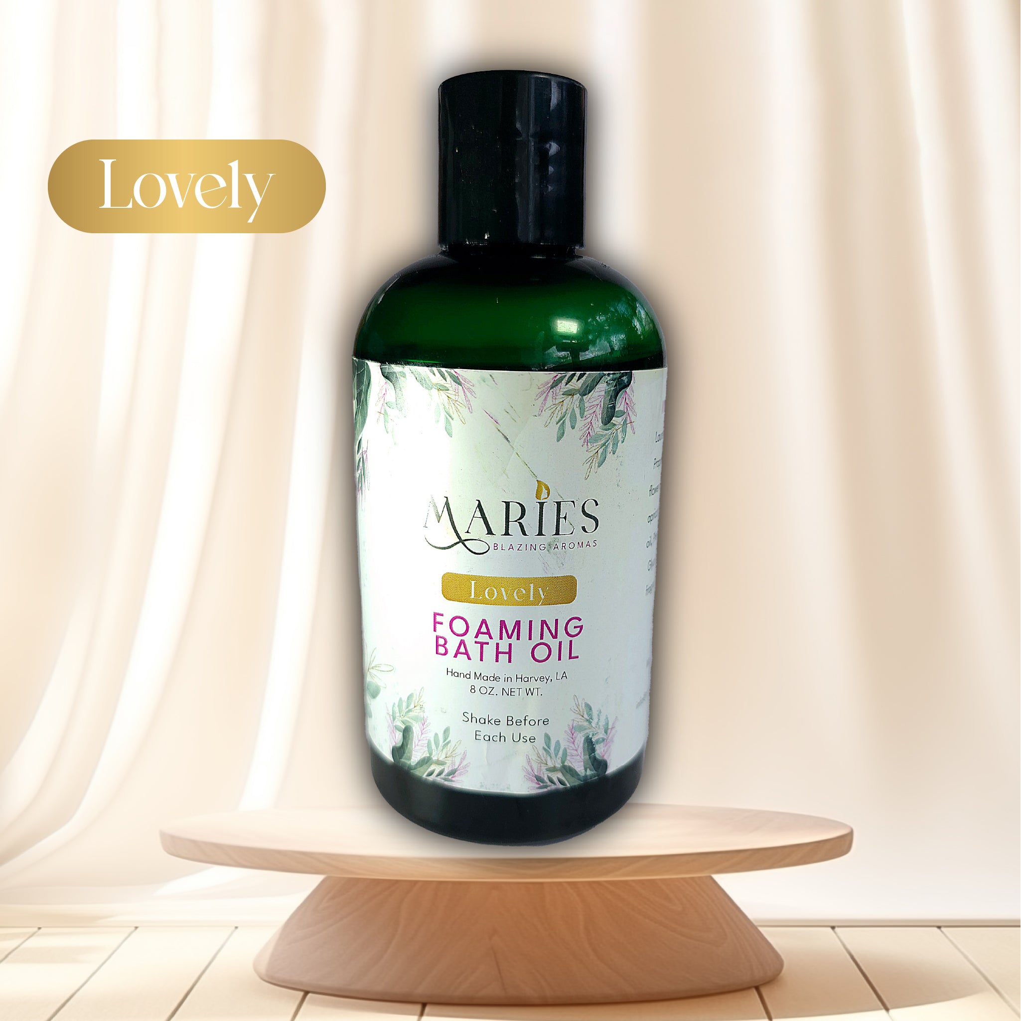 Lovely Perfume Foaming Bath Oil