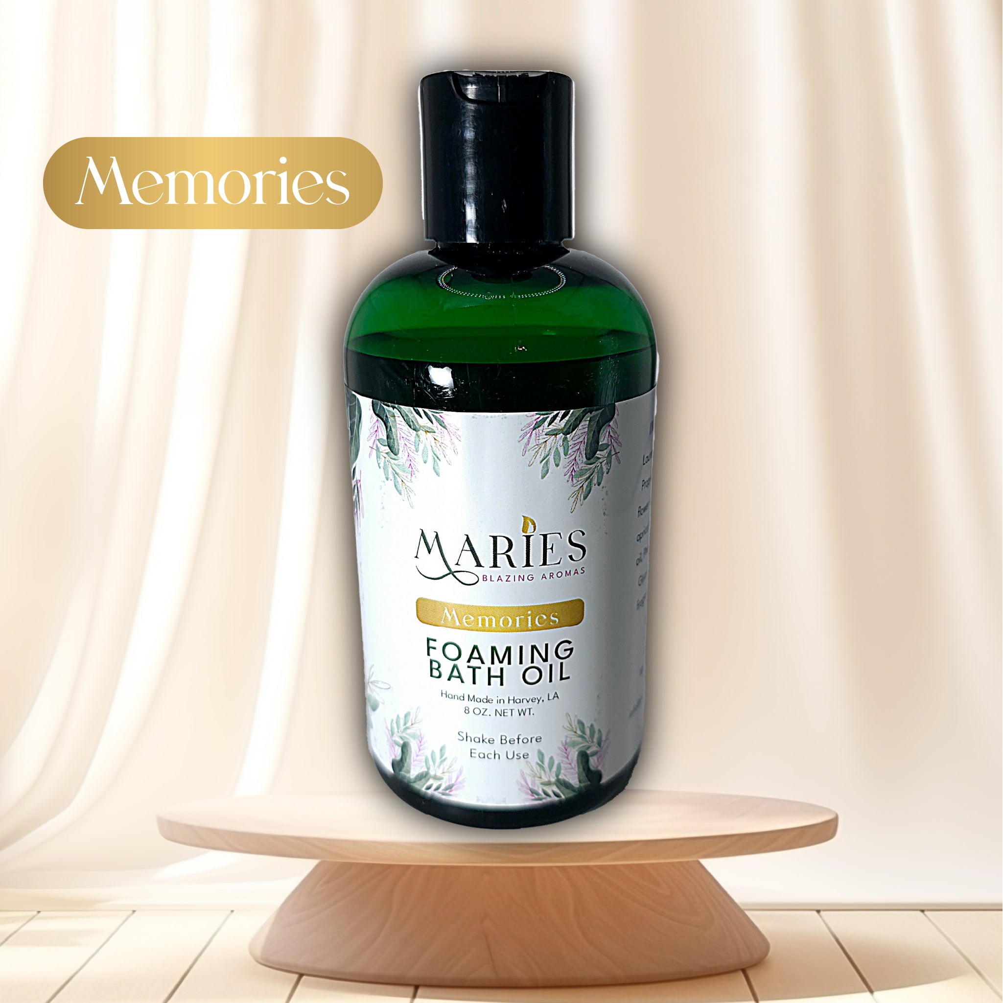 Memories Perfume Foaming Bath Oil