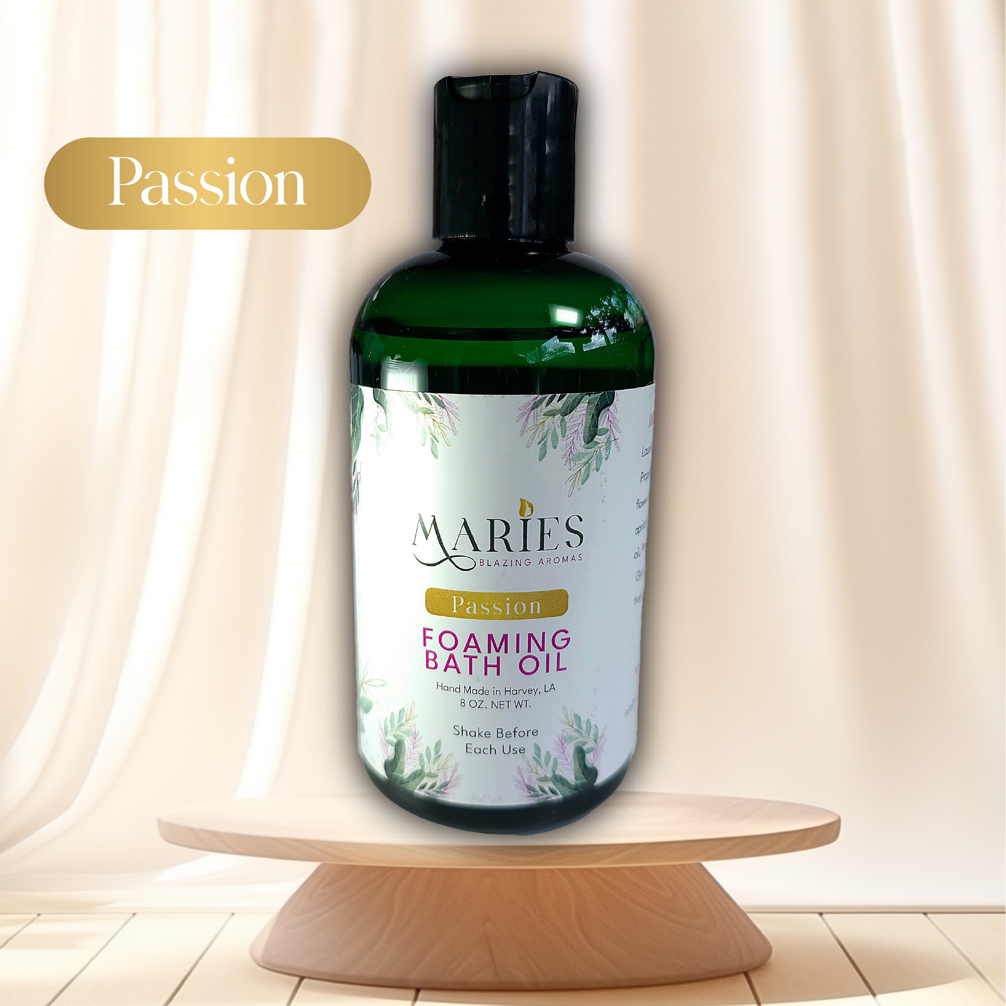 Passion Perfume Foaming Bath Oil