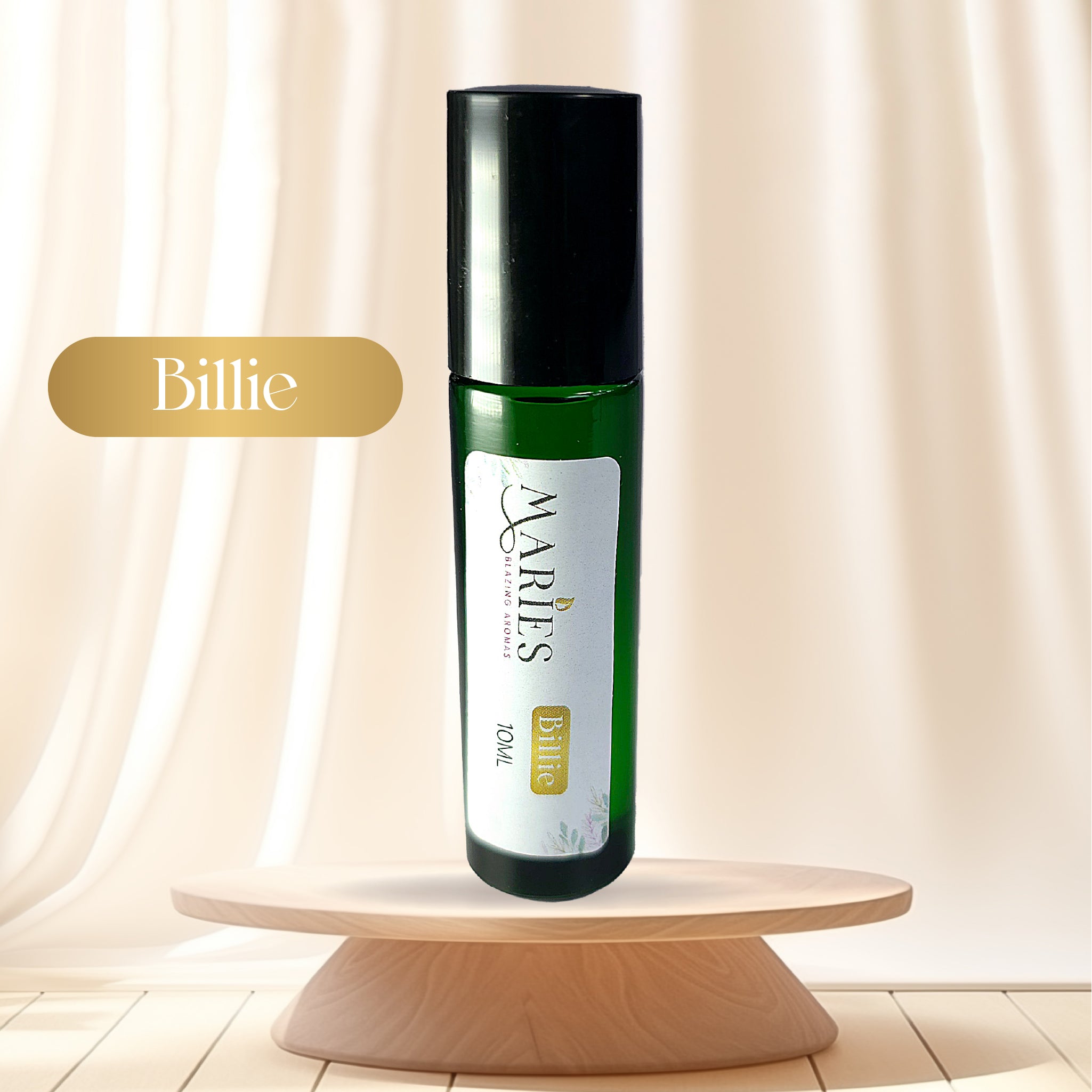 Billie Perfume Roller Bottle: Convenient roll-on perfume bottle | Maries Blazing Aromas