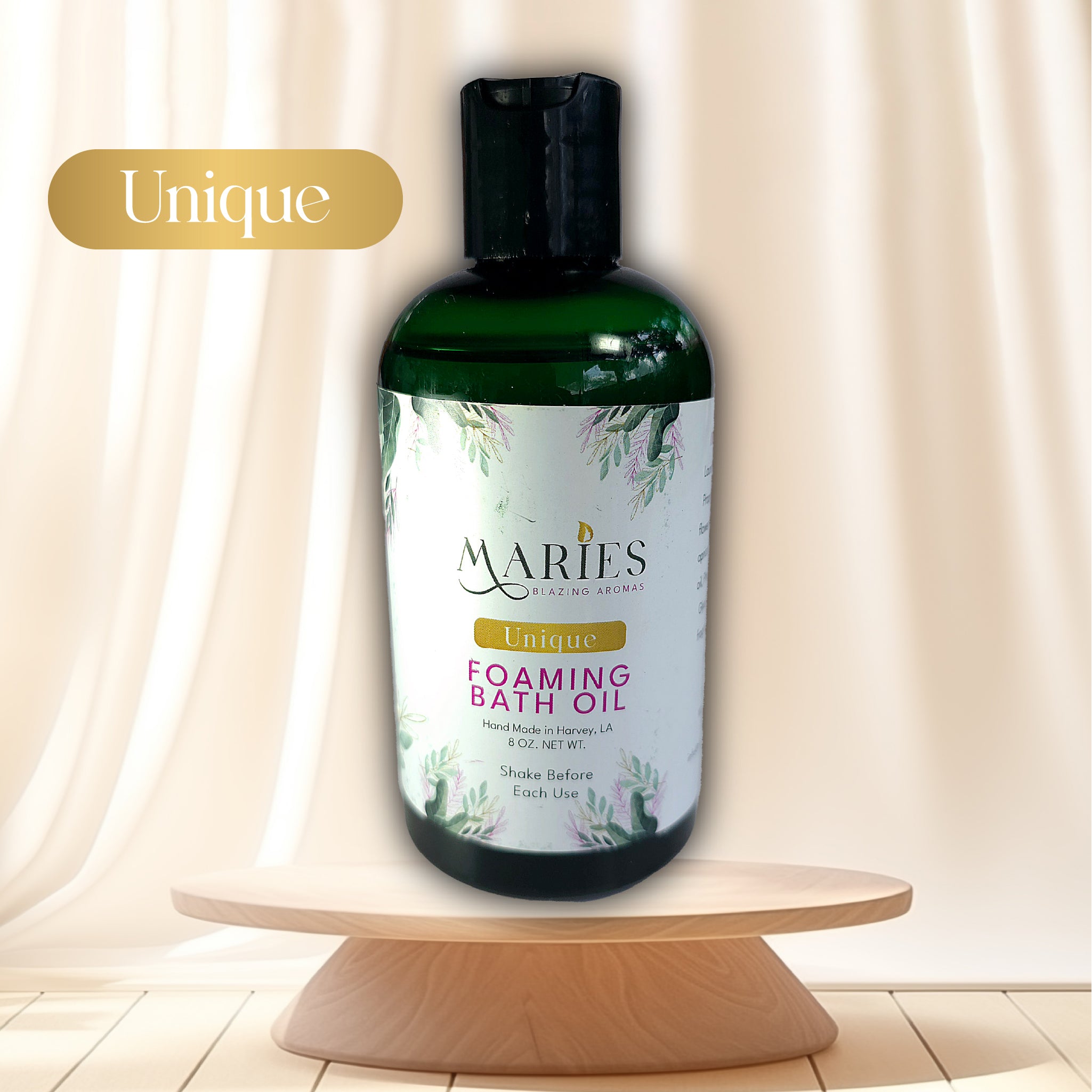 Unique Perfume Foaming Bath Oil