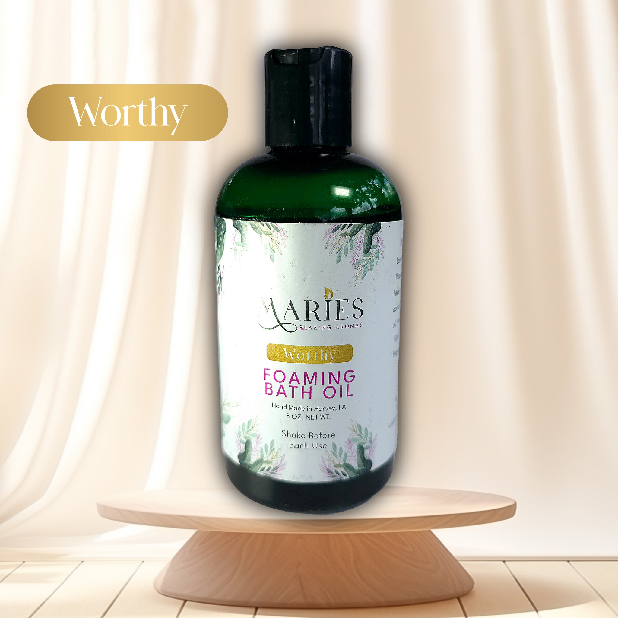 Worthy Perfume Foaming Bath Oil