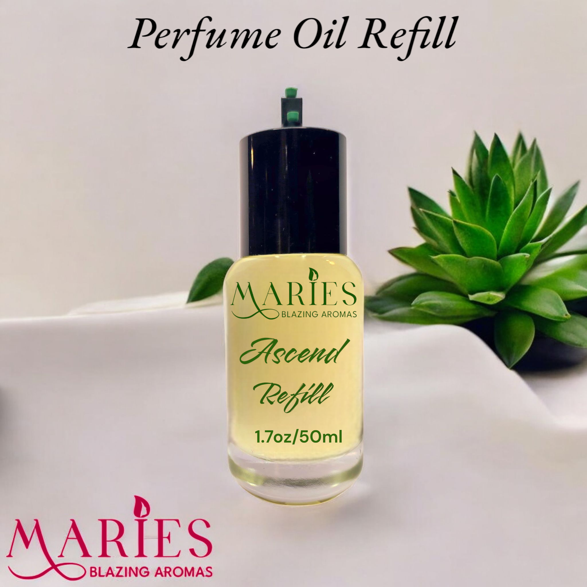 Ascend Perfume Oil Refill | Floral Sandalwood Fragrance Oil | Handmade Louisiana Perfume