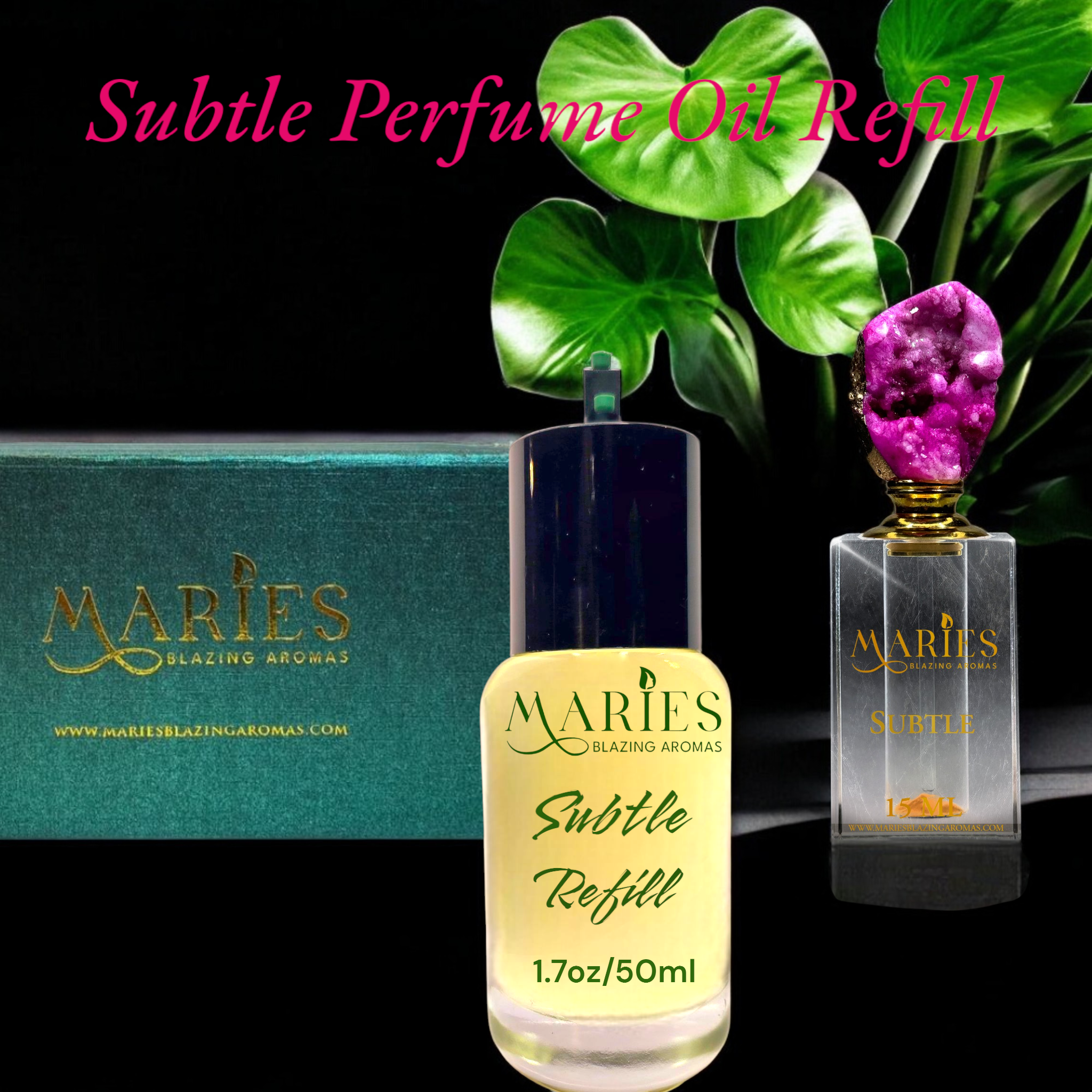 Subtle Perfume Oil Refill