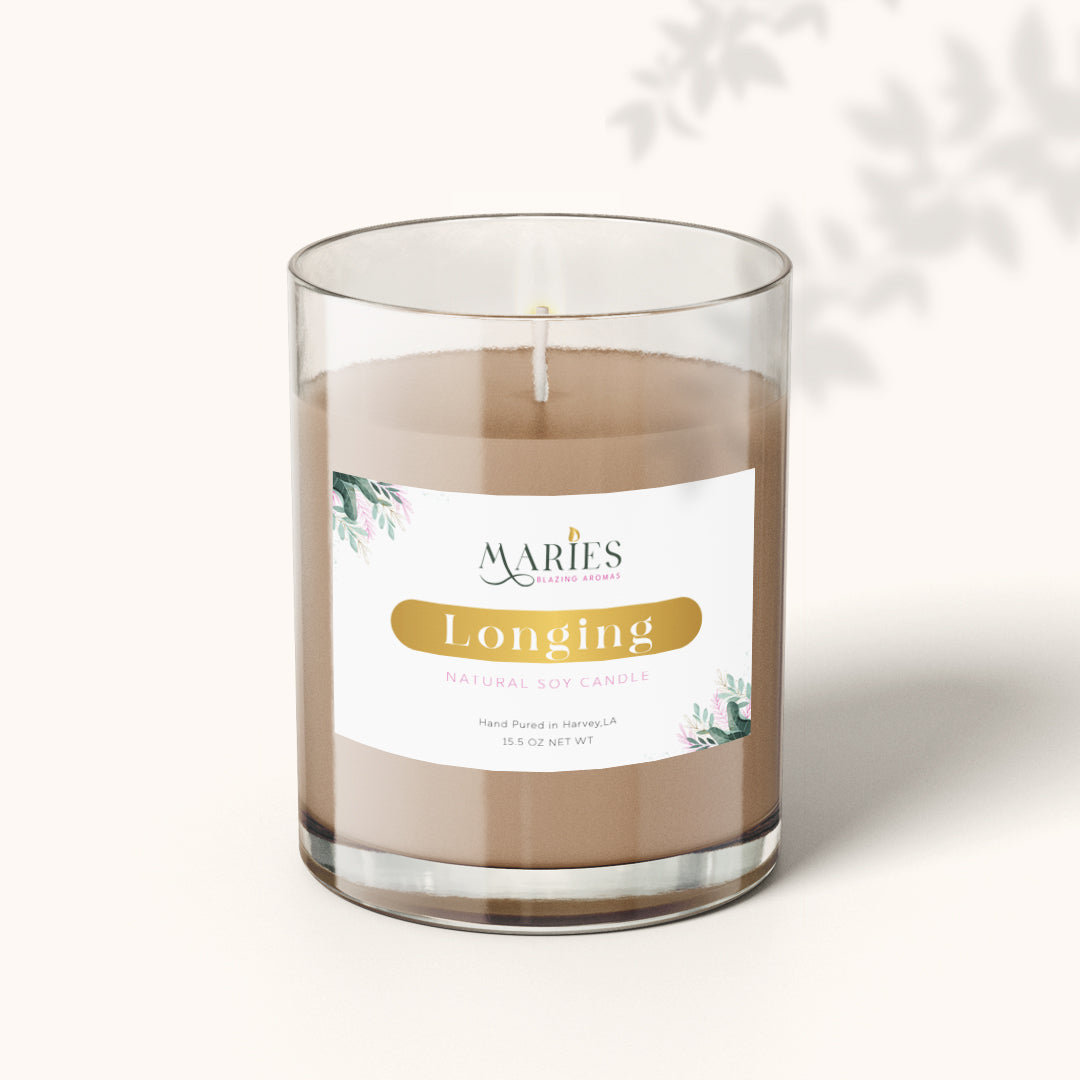 Longing gingerbread cookie candle by Maries Blazing Aromas